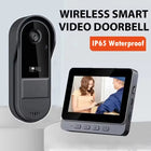 Doorbell Camera Wireless with Indoor Monitor, Video Doorbell with Intercom and Night Vision, Front Door Camera