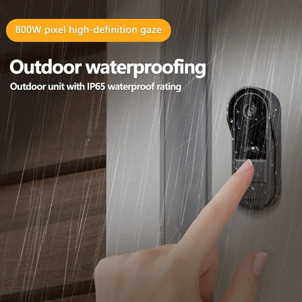 Doorbell Camera Wireless with Indoor Monitor, Video Doorbell with Intercom and Night Vision – image 4