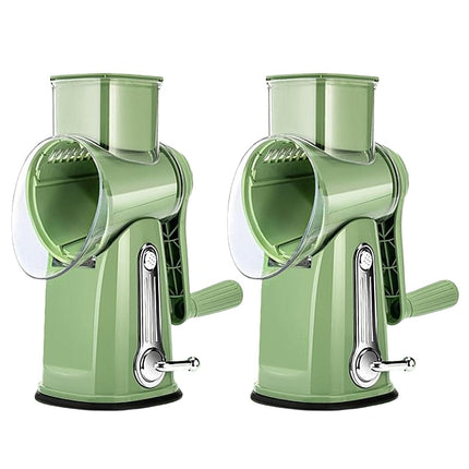 Rotary Cheese Grater Shredder with 5 Blades, Kitchen Gadget for Nuts – image 19