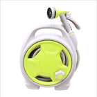 Retractable Garden Hose Reel, 50 ft Garden Hose with 6 Pattern Spray Nozzle