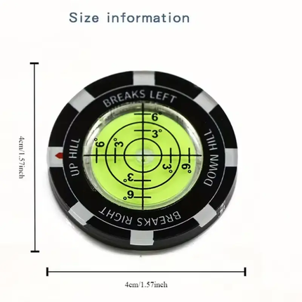 Golf Ball Markers, Golf Training Aid for Putting and Slope Reading – image 12