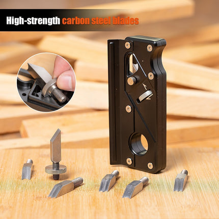 Woodworking Plane, Hand Planer with Bubble Levels – image 7