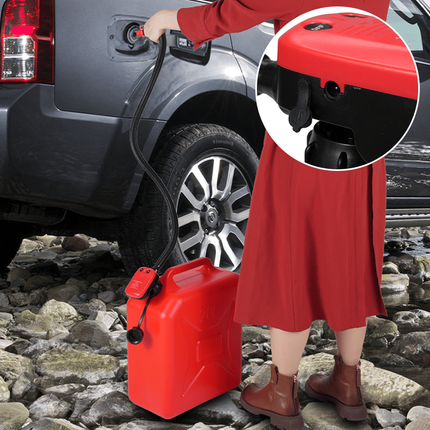 Fuel Transfer Pump Battery Powered, Water Transfer Pump with 4 Adapters – image 11