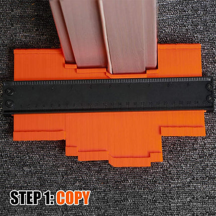 Contour Gauge with Lock, Profile Gauge Scribing Tool for Tile and Laminate Flooring – image 8