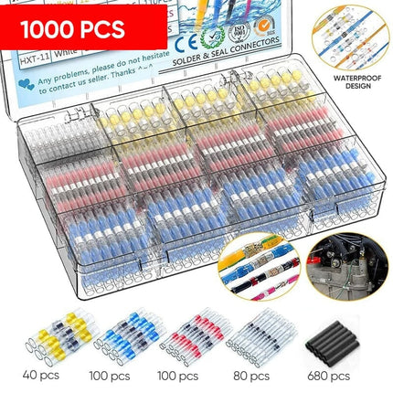 Heat Shrink Butt Connectors, Solder Seal Waterproof Wire Connectors – image 11