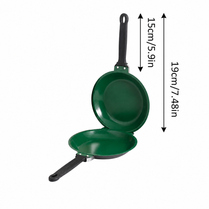 Double Sided Frying Pan, Non Stick Pancake Pan – image 11