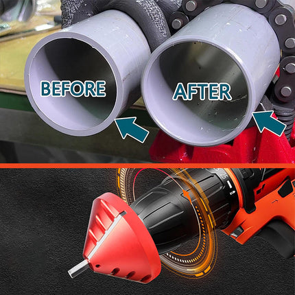 Deburring Tool 2 in 1, Internal and External Chamfer Tool for PVC Pipe – image 5