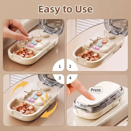 Pill Cutter for Small Pills, Multi Pill Splitter with Precision Guide – image 5