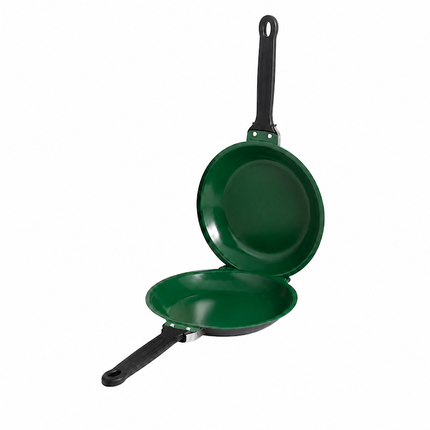 Double Sided Frying Pan, Omelette Pan for Eggs and Toast – image 7