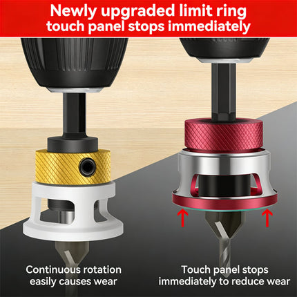 Countersink Drill Bit Set with Depth Stop, Woodworking Drill Bit for Screws – image 7