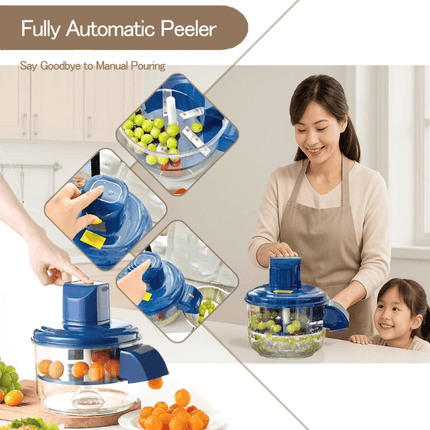 Automatic Fruit Peeler Machine for Grape and Tomato, Electric Garlic Peeler – image 5