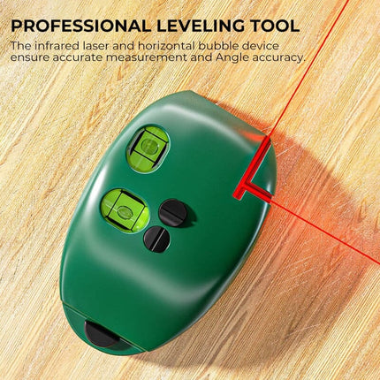 Laser Level 90 Degree, Laser Square Tool with Bubble Level – image 10