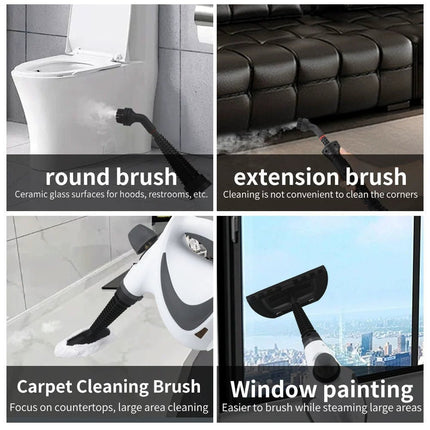 Handheld Steam Cleaner with 8 Accessories, Portable Steam Cleaner for Car Seats – image 13