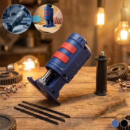 Drill Reciprocating Saw Adapter Converter with Reciprocating Saw Blades