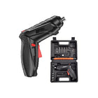 Electric Screwdriver with Bits, Cordless Screwdriver Rechargeable, Mini Power Screwdriver with 90 Degree Folding Grip