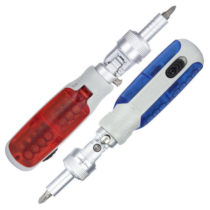 Ratchet Screwdriver Set 14 in 1, Multi Bit Ratcheting Screwdriver with Magnetic Bit Holder, Screw Driver Set