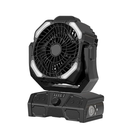 Portable Fan with LED Light, Rechargeable Outdoor Fan for Camping Tent and RV – image 12