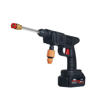 Portable Pressure Washer Gun, Cordless Power Washer, Battery Pressure Washer for Car, Cordless Spray Gun with 2 Nozzles