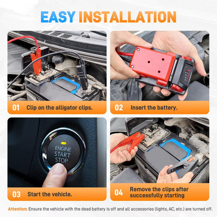 Heavy Duty Jumper Cables, Jump Start Cables – image 12