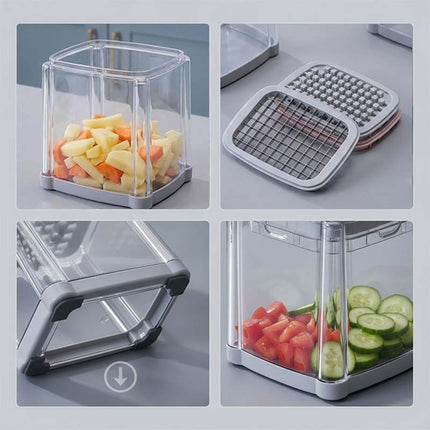Vegetable Slicer Cutter, Vegetable Chopper with Interchangeable Blades – image 6