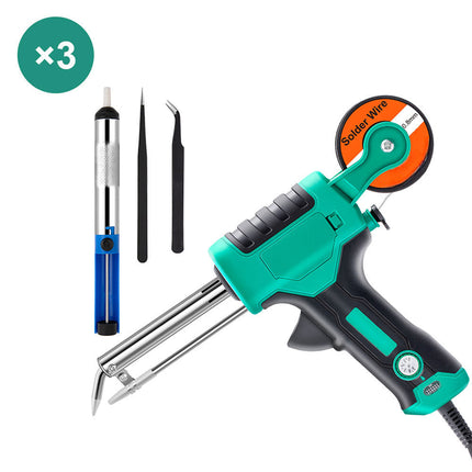 Soldering Gun with Power Switch, Adjustable Temperature Soldering Iron Kit – image 15