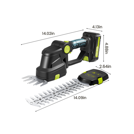 Cordless Hedge Trimmer, Garden Tools – image 4