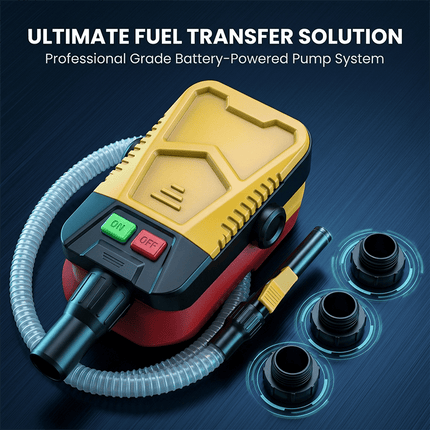 Fuel Transfer Pump Battery Powered, Gas Siphon Pump with Auto Stop – image 5