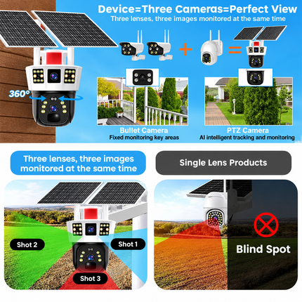 Wireless Security Camera Outdoor, Solar Security Camera with 2K Night Vision – image 12