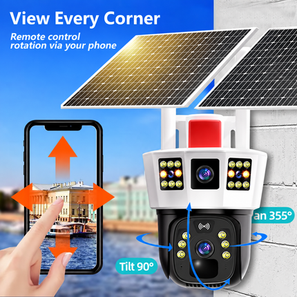 Wireless Security Camera Outdoor, Solar Security Camera with 2K Night Vision – image 10