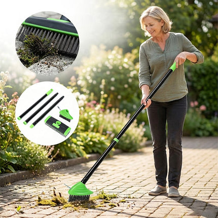 Steel Wire Brush Set, 3 in 1 Weed Brush and Weed Puller Tool – image 14