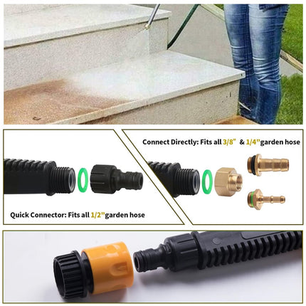 Garden Hose Nozzle with 2 Spray Modes – image 7