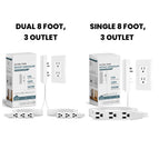 Single 8 foot + Dual 8 foot / 1 Pc