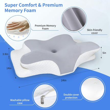 Side Sleeper Pillow for Neck Pain, Side Sleeper Pillow for Neck Pain – image 6