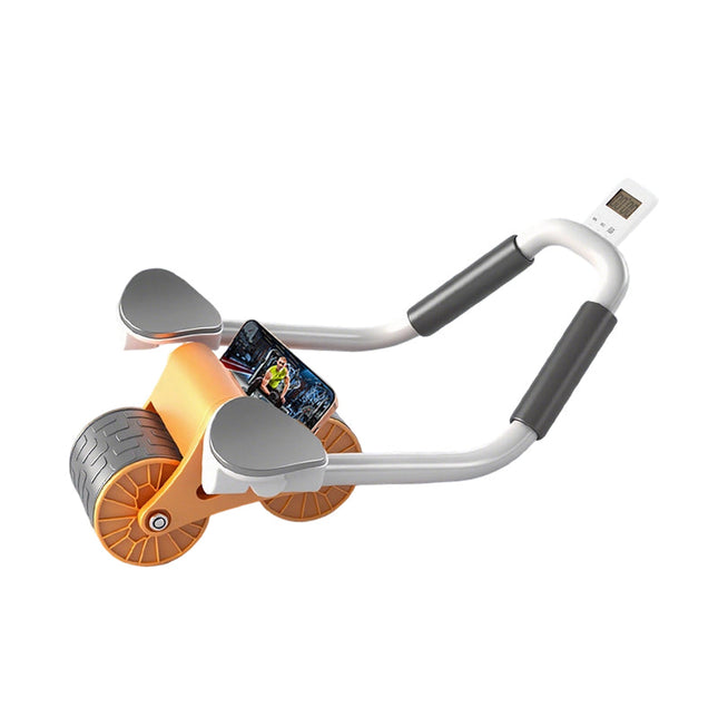 Ab Roller Wheel with Elbow Pads and Timer, Home Gym Equipment for Core Workout – image 15
