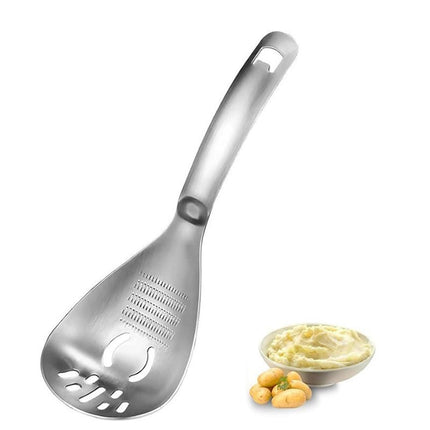 Stainless Steel Slotted Spoon 5 in 1 Kitchen Utensil, Egg Separator with Bottle Opener – image 15