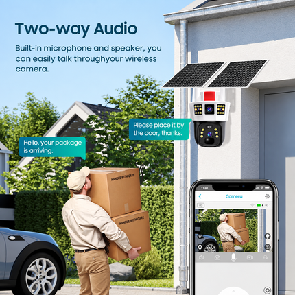 Wireless Security Camera Outdoor, Solar Security Camera with 2K Night Vision – image 16