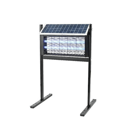Solar Bug Zapper Outdoor, Mosquito Zapper Outdoor with UV LED Light, Insect Zapper for Patio and Yard