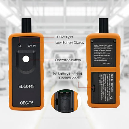TPMS Reset Tool, TPMS Relearn Tool for Sensor Activation, Automotive Tools – image 7