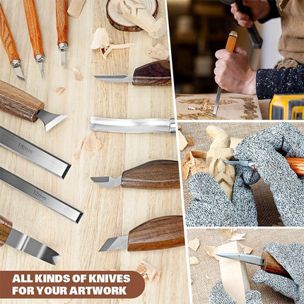 Wood Carving Tools Kit for Beginners – image 4