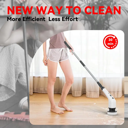 Electric Spin Scrubber, Cordless Power Scrubber for Bathroom and Toilet – image 4