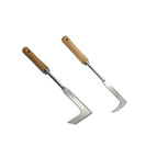 Angled 7-Shaped Knife + 7-Shaped Weed Hook