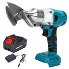 Cordless Electric Metal Shear with 360 Rotating Head, Sheet Metal Cutter with Brushless Motor, Metal Cutting Tool
