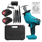 Cordless Reciprocating Saw with 2 Batteries, Sawzall and Cordless Power Saw for Wood, Compact Demolition Saw for Metal