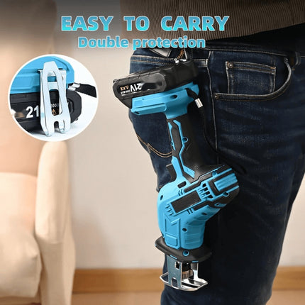 Cordless Reciprocating Saw with 2 Batteries, Compact Demolition Saw for Metal – image 7
