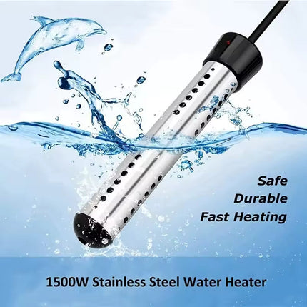 Electric Pool Heater, Stainless Steel Immersion Heater for Bathtub and Bucket