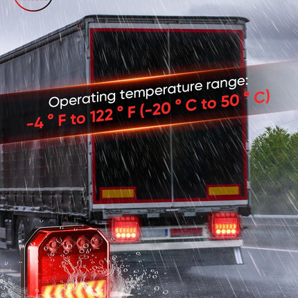 Wireless Trailer Lights, Trailer Light Kit for Tail and Brake Lights – image 7