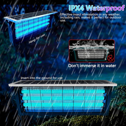 Solar Bug Zapper Outdoor, Insect Zapper for Patio and Yard – image 5