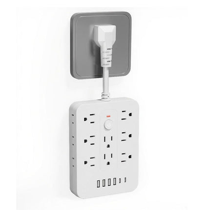 Surge Protector Power Strip with USB C, Wall Mountable Power Bar for Home Office – image 14