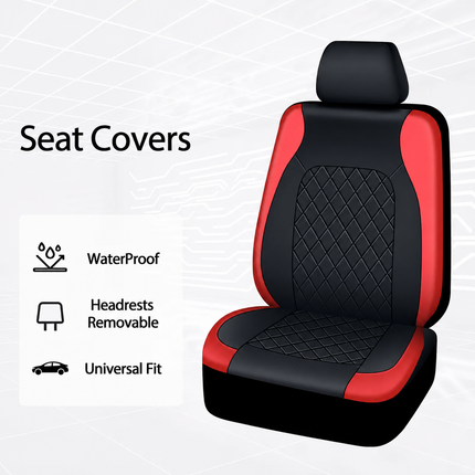 Car Seat Covers Full Set, Universal Auto Seat Covers for Cars and Trucks