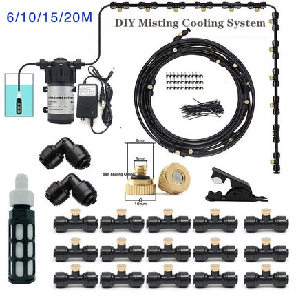 DIY Misting System with Brass Misting Nozzles, Water Mister for Garden – image 5